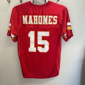 Kansas City Chiefs Pro Zone Kopkoc #15 Mahomes Youth Football Jersey Large